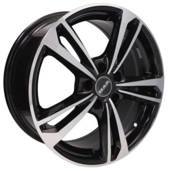 Janta aliaj MAK EMBLEMA 7.5x17 5x112 ET47 BLACK MIRROR