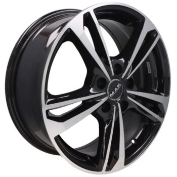 Janta aliaj MAK EMBLEMA 7x17 5x114.3 ET 48 BLACK MIRROR