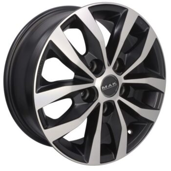 Janta aliaj MAK LOAD 5 6.5x16 5x130 ET 50 ICE BLACK