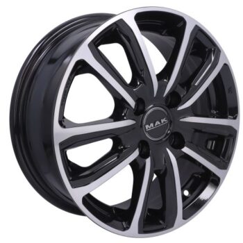Janta aliaj MAK MAGMA 6x15 4x108 ET 45 BLACK MIRROR