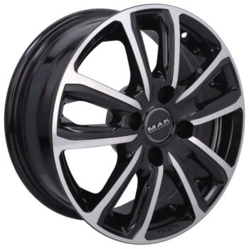 Janta aliaj MAK MAGMA 6×15 4X108 ET25 BLACK MIRROR
