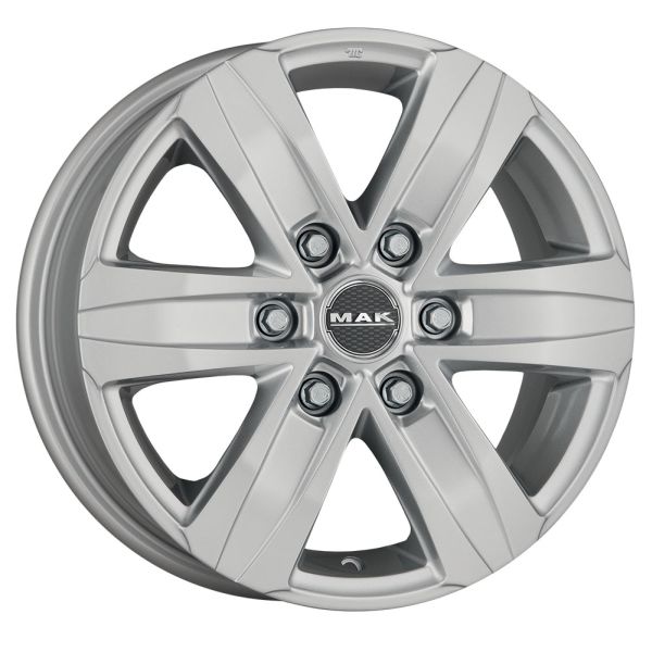 Janta aliaj MAK STONE6 W 6.5×16 6X130 ET54 SILVER Janta aliaj MAK STONE6 W 6.5×16 6X130 ET54 SILVER