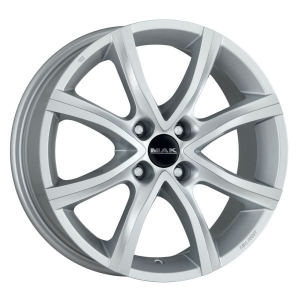 Janta aliaj MAK Silver 6.5 J x 15 inch, 4x100 CH 60.1 ET 40 Janta aliaj MAK Silver 6.5 J x 15 inch, 4x100 CH 60.1 ET 40